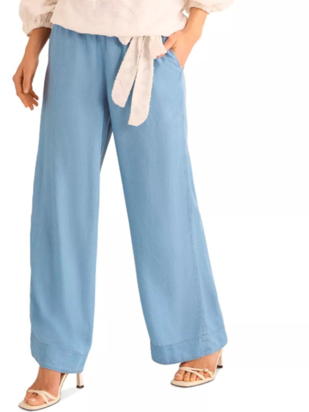 Vince Camuto Drawstring Wide Leg Pants Size:XL NWT